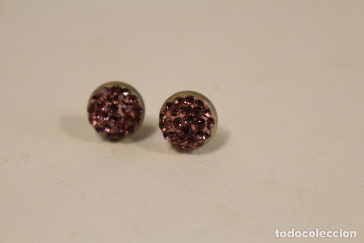Joyeria: redondo amatista marquesitas pendientes plata - Foto 6