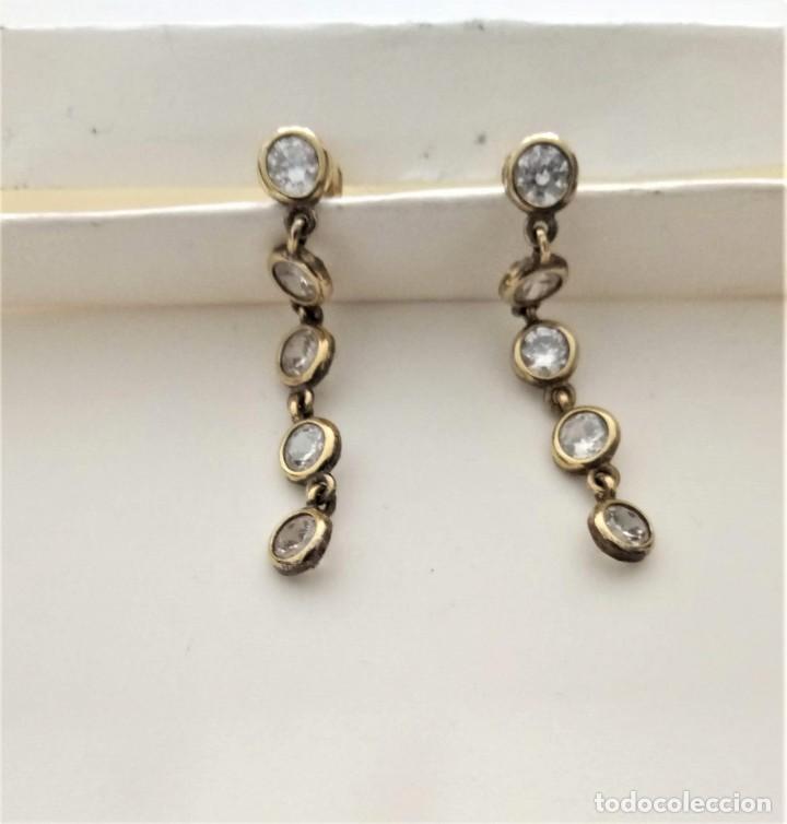 Joyeria: Pendientes chapado oro - Foto 2
