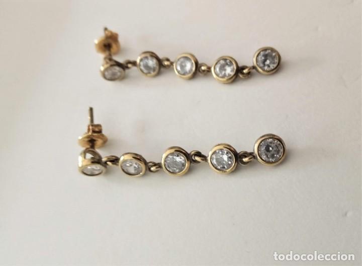Joyeria: Pendientes chapado oro - Foto 3