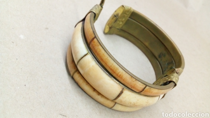 Joyeria: Pulsera de Hueso y metal - Foto 3