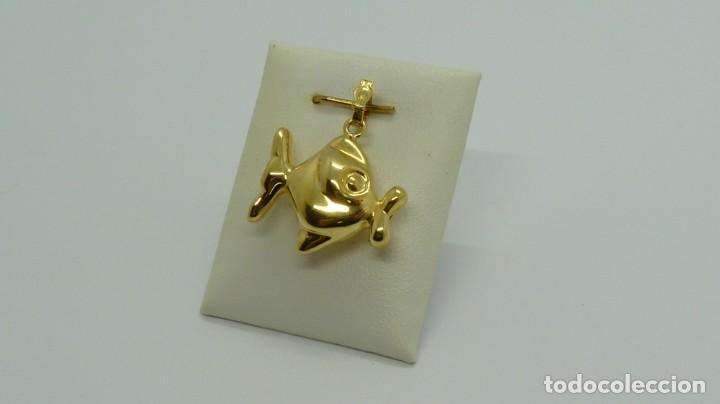 Joyeria: COLGANTE PEZ EN ORO DE 750MM. - Foto 2