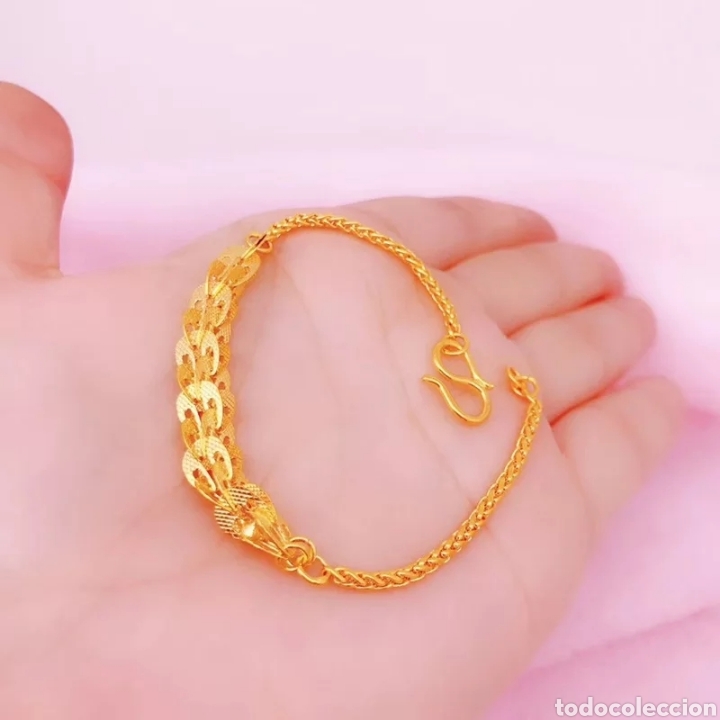 Joyeria: Pulsera Chapada en oro 24kt ENV&Iacute;O GRATIS!! - Foto 4