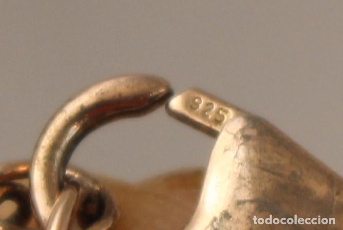 Joyeria: pulsera flor de lis cord&oacute;n y plata 925 con marquesitas - Foto 8