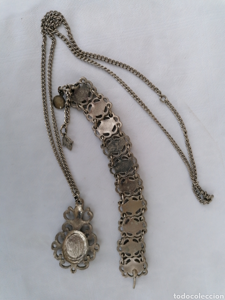 Joyeria: Conjunto brazalete y cadena con colgante - Foto 3