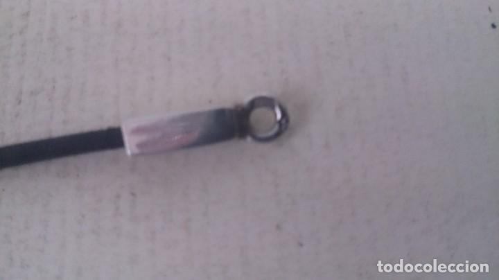 Joyeria: GARGANTILLA DE PLATA 925 Y CUERO - Foto 5