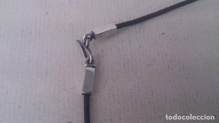 Joyeria: GARGANTILLA DE PLATA 925 Y CUERO - Foto 7