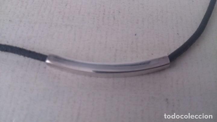 Joyeria: GARGANTILLA DE PLATA 925 Y CUERO - Foto 10
