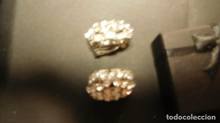 Joyeria: Pendientes de pinza con circonitas - Foto 1