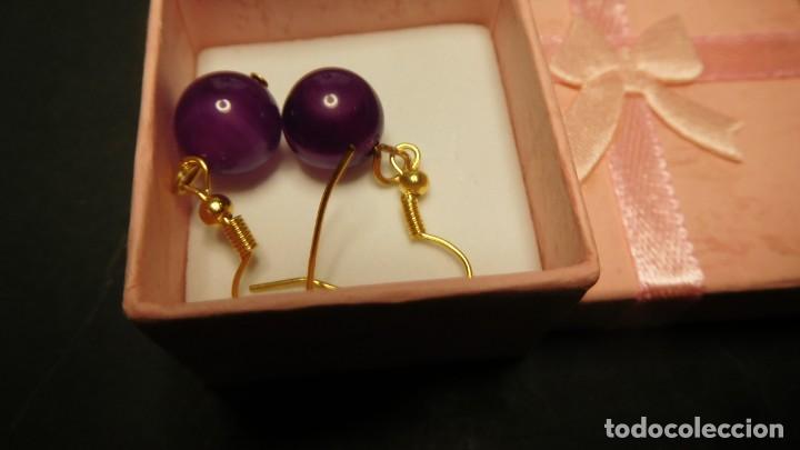 Joyeria: pendientes de piedras preciosas granates - Foto 1
