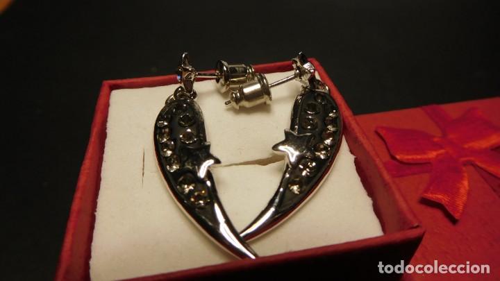 Joyeria: pendientes reflejos met&aacute;licos con cuarcita - Foto 1