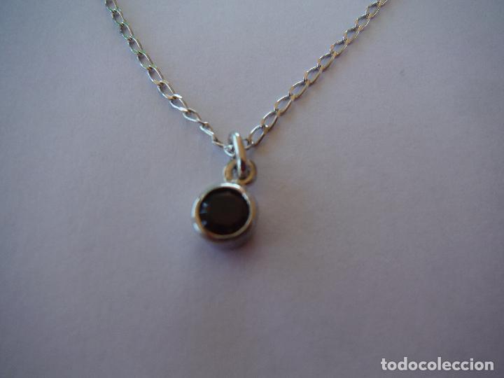 Joyeria: COLGANTE DE PLATA DE LEY Y AMBAR CON CADENA - Foto 1