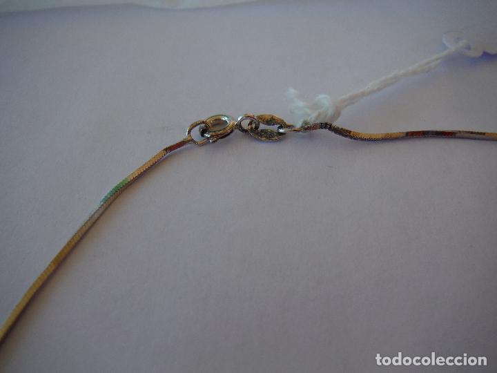 Joyeria: COLGANTE DE PLATA DE LEY Y AMBAR CON CADENA CON FORMA DE BUHO - Foto 3