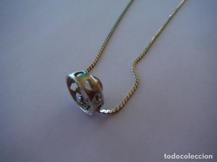 Joyeria: COLGANTE DE PLATA DE LEY Y AMBAR CON CADENA - Foto 4