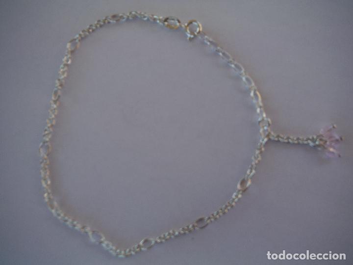 Joyeria: PULSERA TOBILLERADE PLATA DE LEY - Foto 4