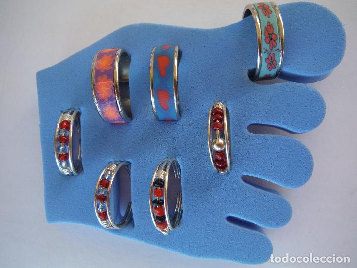 Joyeria: LOTE DE ANILLOS PARA DEDOS DEL PIE DECORADOS - Foto 25