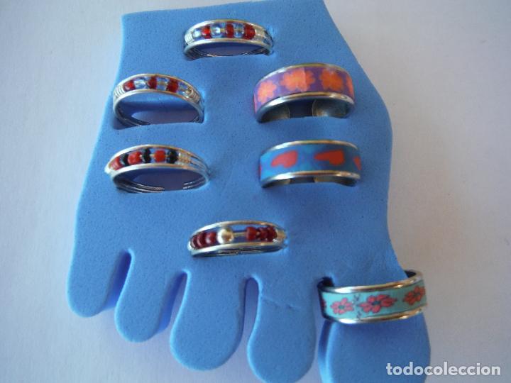 Joyeria: LOTE DE ANILLOS PARA DEDOS DEL PIE DECORADOS - Foto 1