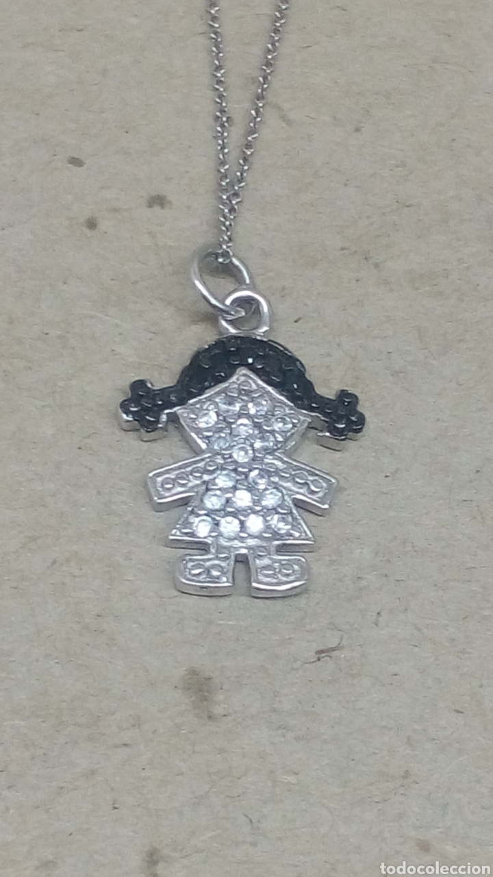 Joyeria: Colgante y cadena de plata/CC172 - Foto 1