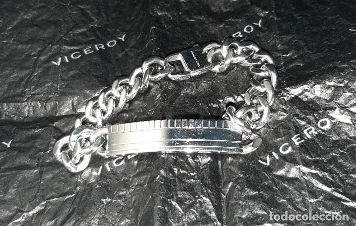 Joyeria: Esclava de Acero de Hombre VICEROY - Foto 3