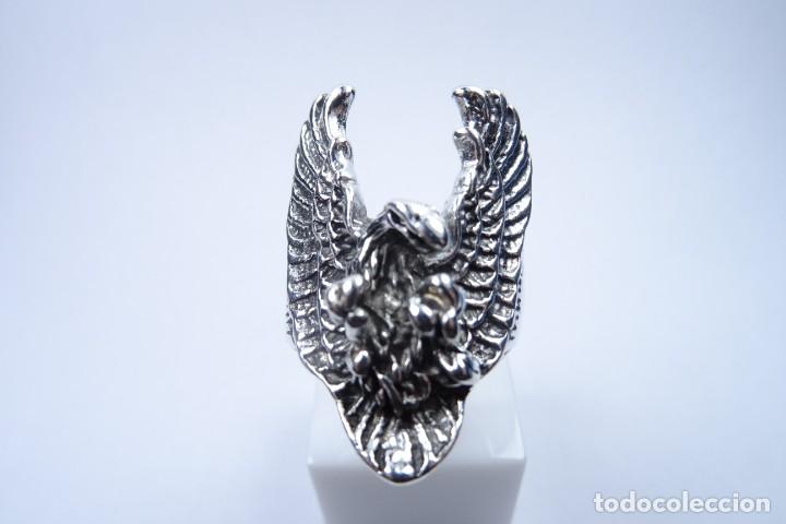 Joyeria: Anillo en plata con forma de &aacute;guila - Foto 2