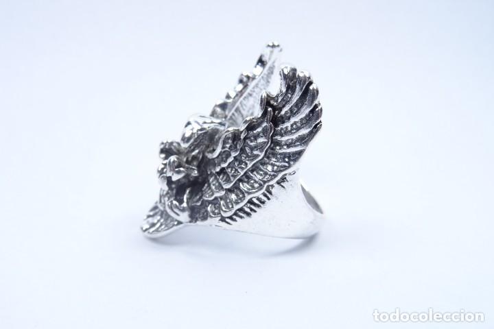 Joyeria: Anillo en plata con forma de &aacute;guila - Foto 4