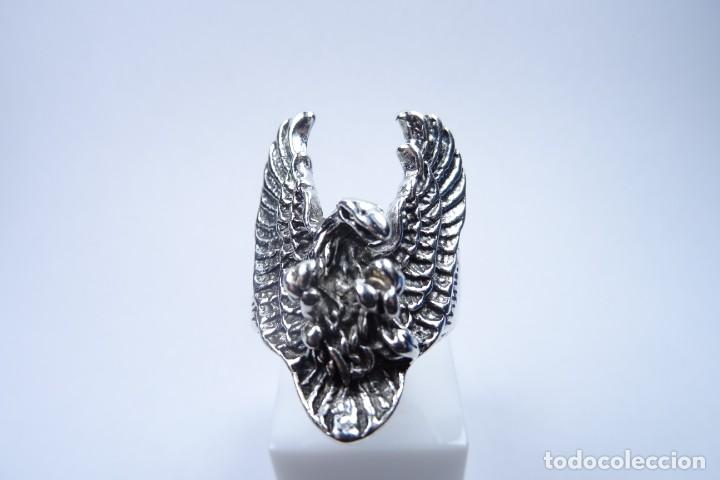 Joyeria: Anillo en plata con forma de &aacute;guila - Foto 5