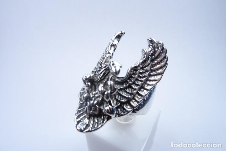 Joyeria: Anillo en plata con forma de &aacute;guila - Foto 6