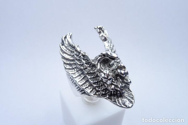 Joyeria: Anillo en plata con forma de &aacute;guila - Foto 7