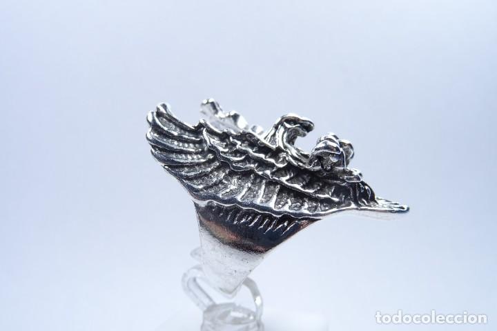 Joyeria: Anillo en plata con forma de &aacute;guila - Foto 9