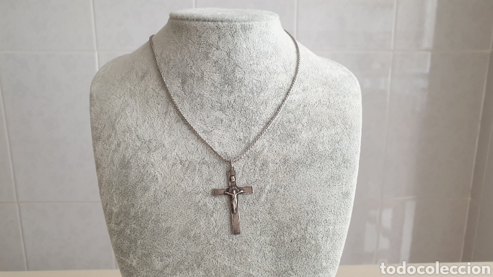Joyeria: CADENA Y CRUZ DE PLATA 925 - Foto 2
