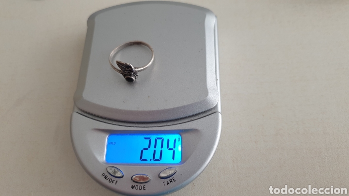 Joyeria: ANILLO DE PLATA 925 CON PIEDRA NEGRA - Foto 5