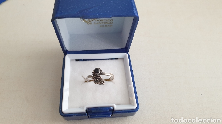 Joyeria: ANILLO DE PLATA 925 CON PIEDRA NEGRA - Foto 6