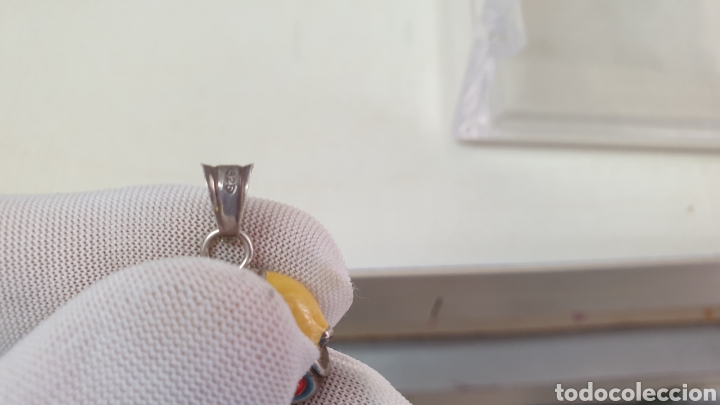 Joyeria: COLGANTE DE PLATA 925 EN FORMA DE COCHE CON ESMALTE - Foto 2