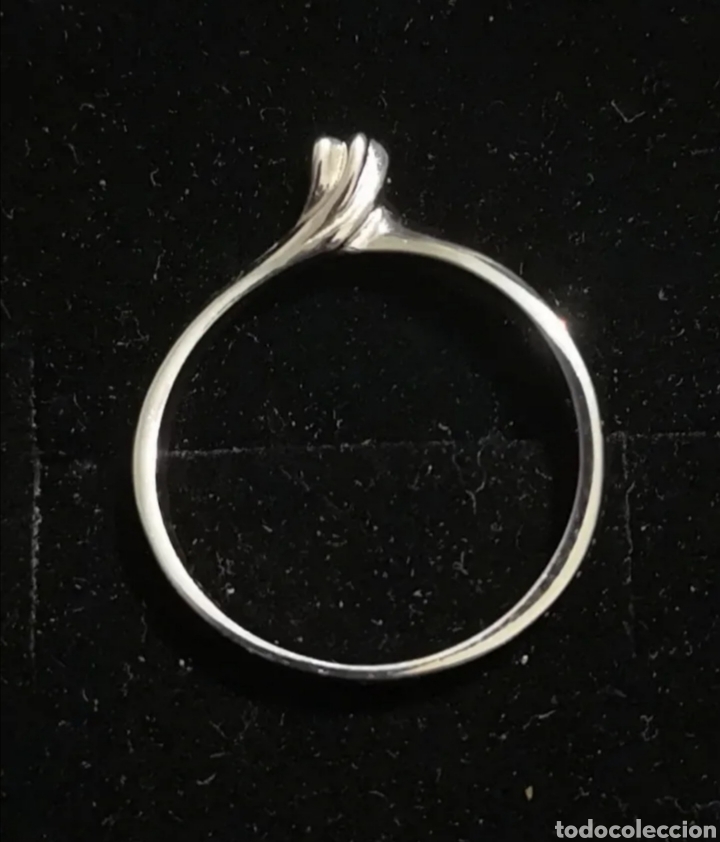 Joyeria: Solitario oro blanco y brillante - Foto 2