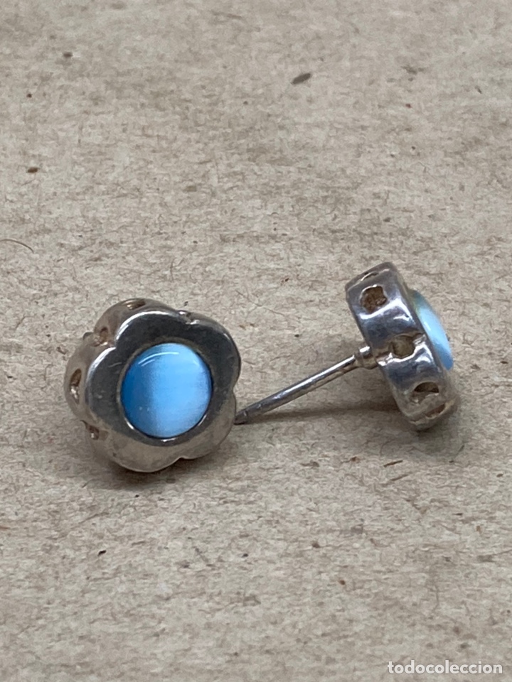 Joyeria: Pendientes de plata y n&aacute;car/P65 - Foto 1