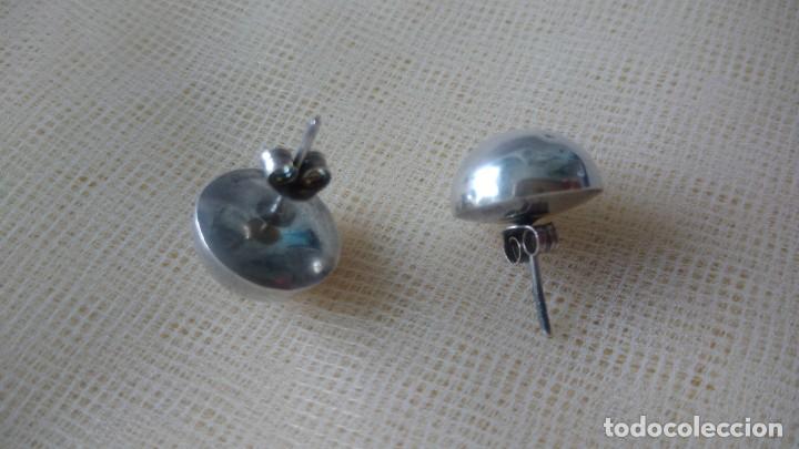 Joyeria: PAR DE PENDIENTES DE PLATA A PRESI&Oacute;N - Foto 7