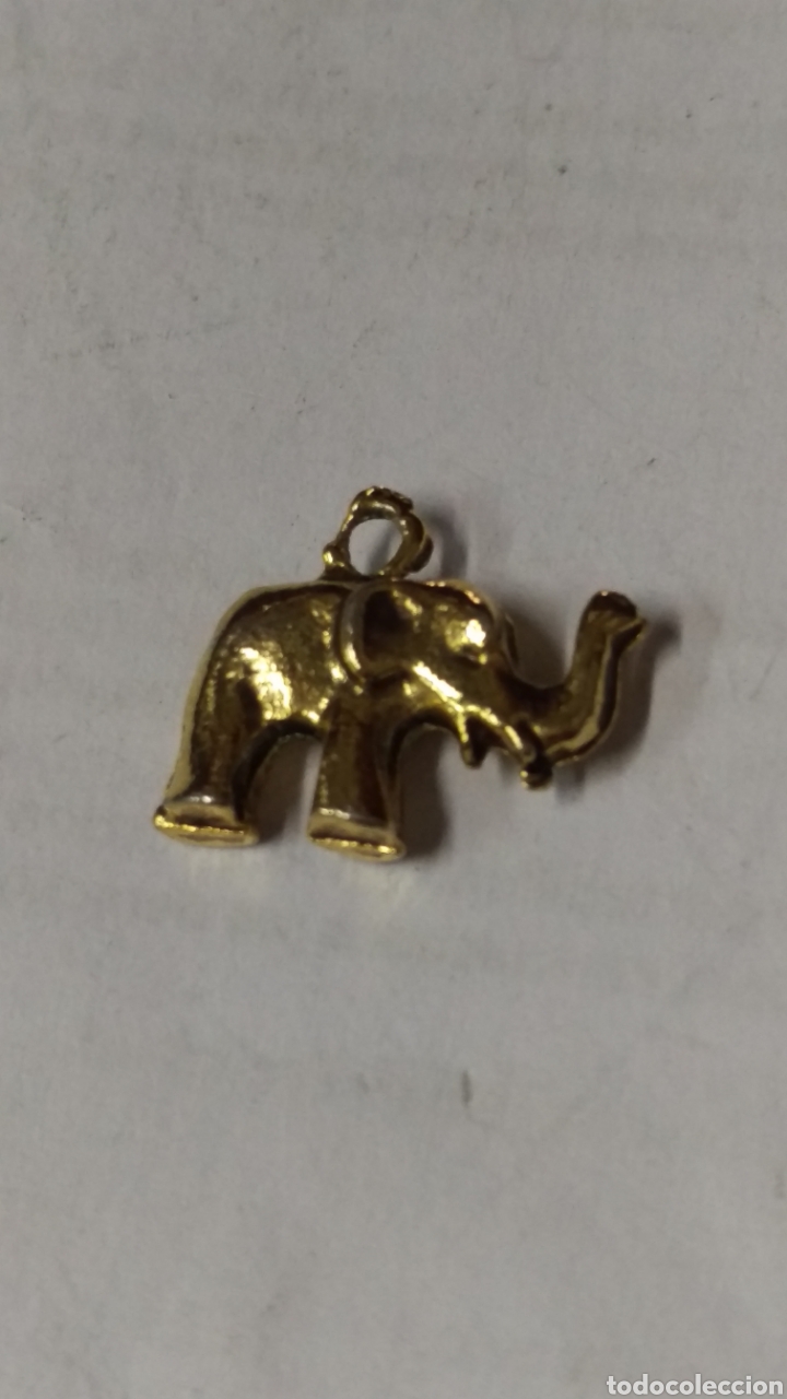Joyeria: Antiguo colgante elefante - Foto 1