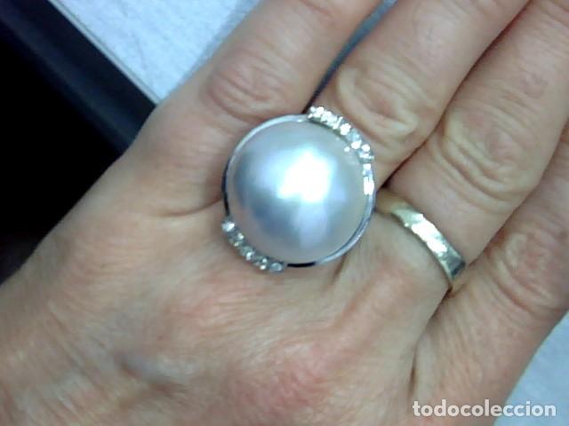 Joyeria: pendientes oro blanco y perla - Foto 3