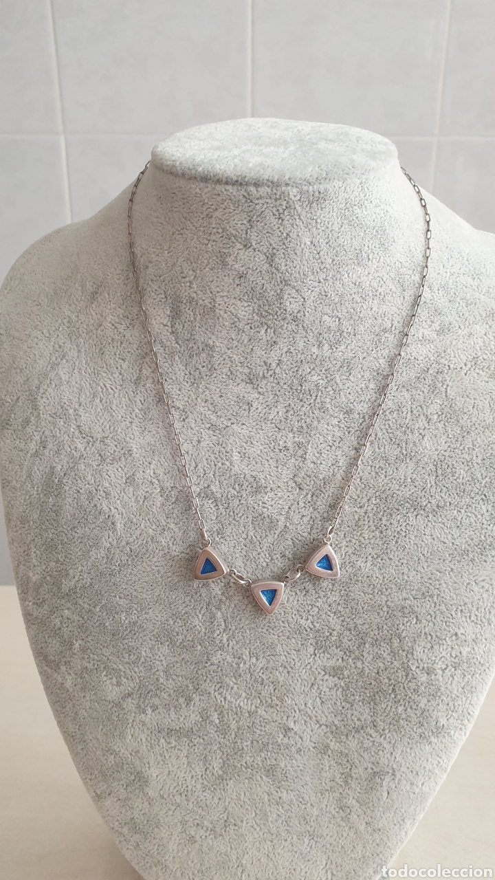 Joyeria: CADENA Y COLGANTE DE PLATA DE LEY - Foto 2