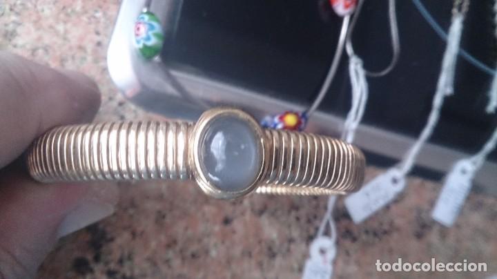 Joyeria: Pulsera dorada plata 925 y piedra - Foto 3