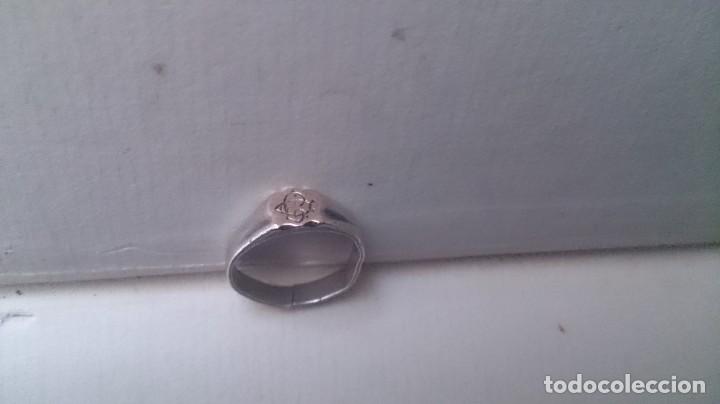 Joyeria: Anillo de plata 925 y oro - Foto 4