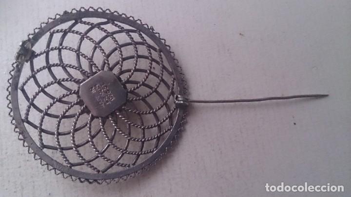 Joyeria: BROCHE JUDIO DE JERUSAL&Eacute;N DE PLATA 925 - Foto 4