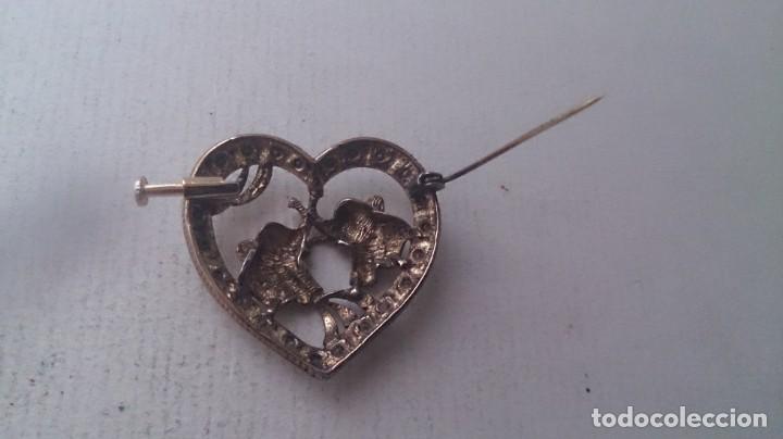Joyeria: BROCHE ANTIGUO DOS PLATAS 925. 35x4ctms - Foto 6