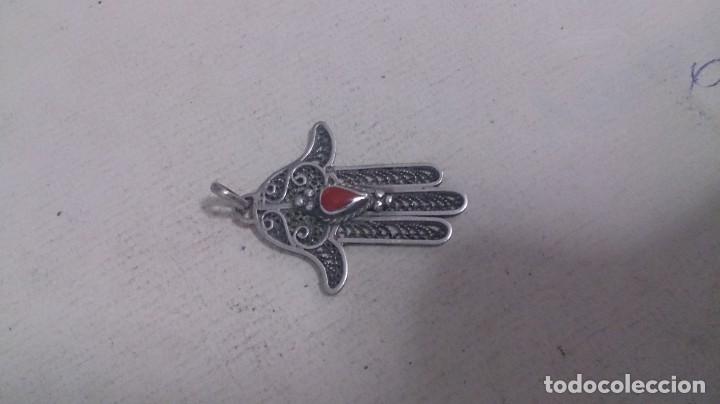 Joyeria: Mano de F&aacute;tima plata 925 y granate - Foto 4