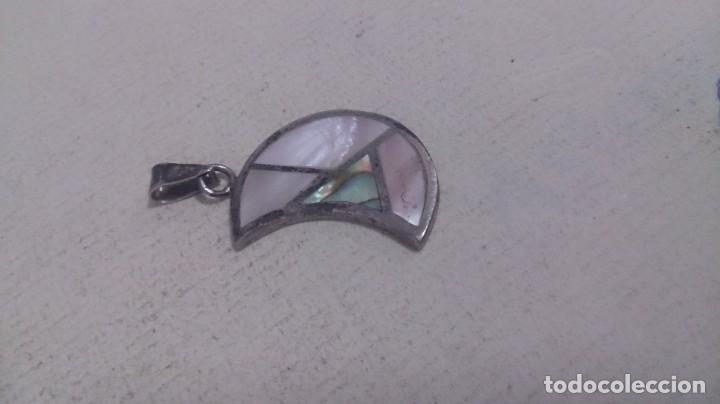 Joyeria: Colgante plata 925 y n&aacute;car - Foto 4