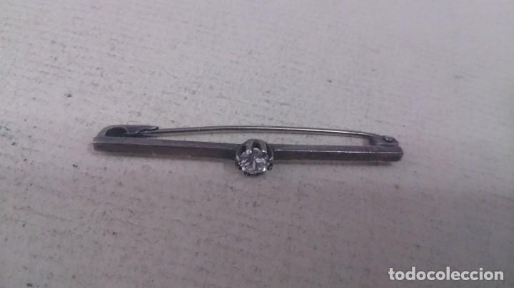 Joyeria: Broche de plata 925 y piedra - Foto 1