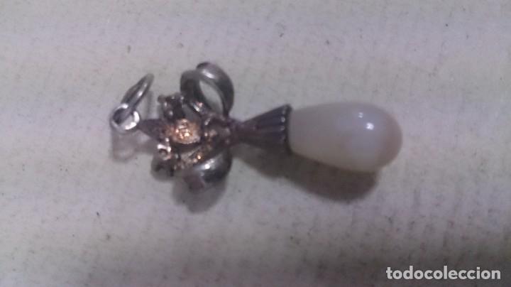 Joyeria: Colgante de plata 925 perla circonios - Foto 1