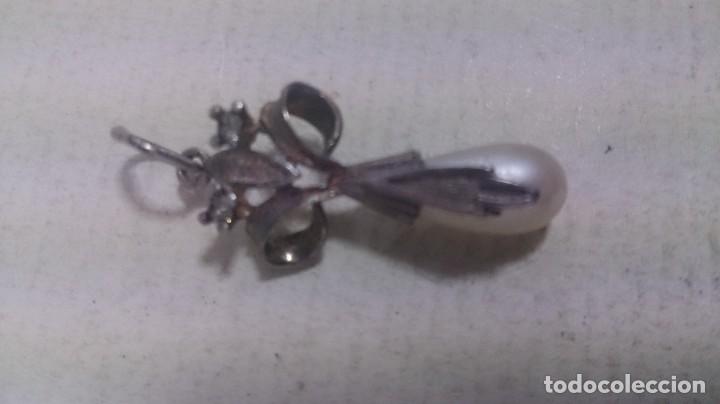 Joyeria: Colgante de plata 925 perla circonios - Foto 4