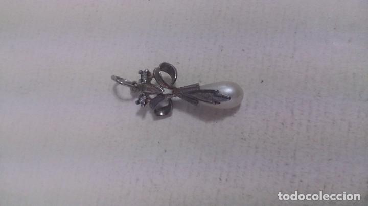 Joyeria: Colgante de plata 925 perla circonios - Foto 5