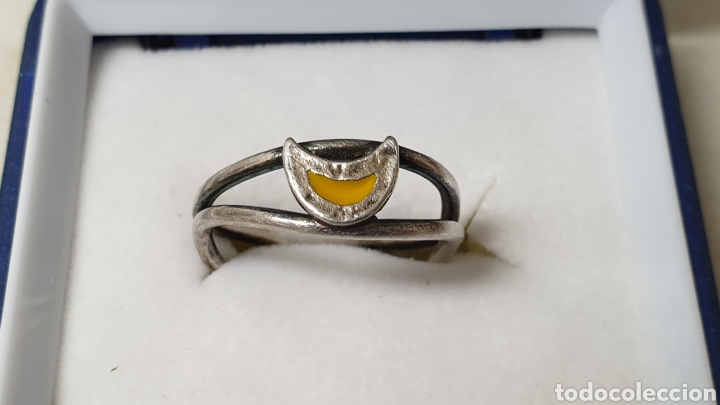 Joyeria: ANILLO EN PLATA DE LEY CON DETALLE EN LUNA - Foto 1