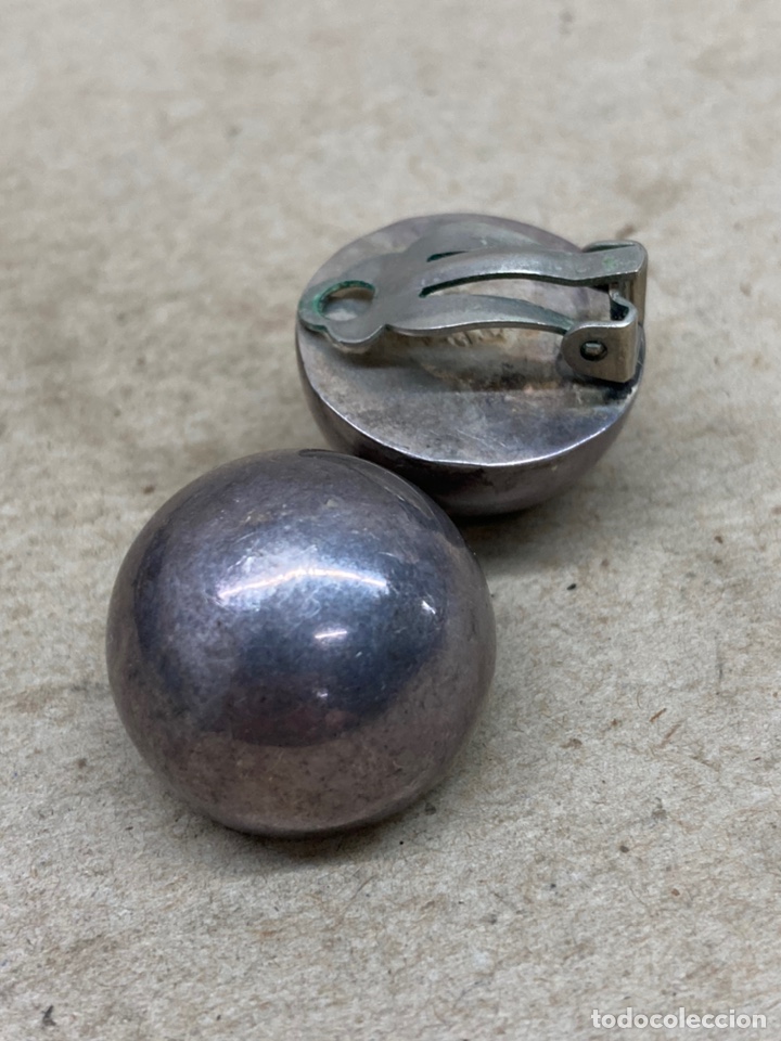 Joyeria: Pendientes de plata cierre presi&oacute;n - Foto 1